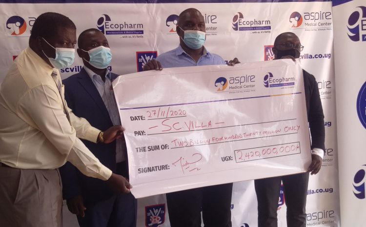 SC Villa, Ecopharm Enter Into Shs 2.4Bn Partnership