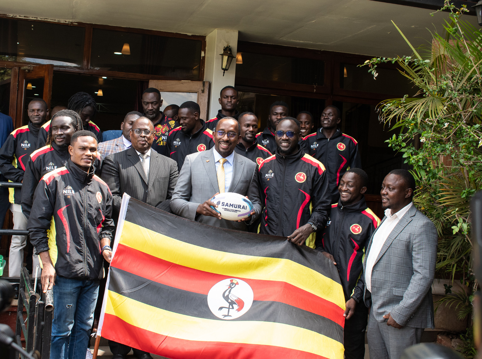 Uganda Rugby 7s National team flagged off for Africa men's championship ...