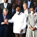 Thomas Bach ends three day visit with a promise for modern international Olympic multi purpose facility to Uganda